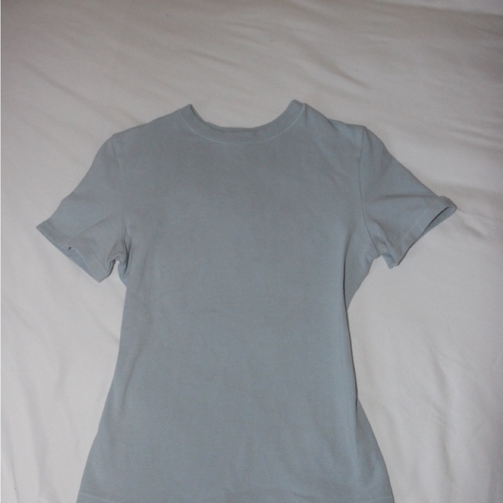SKIMS zen blue T shirt